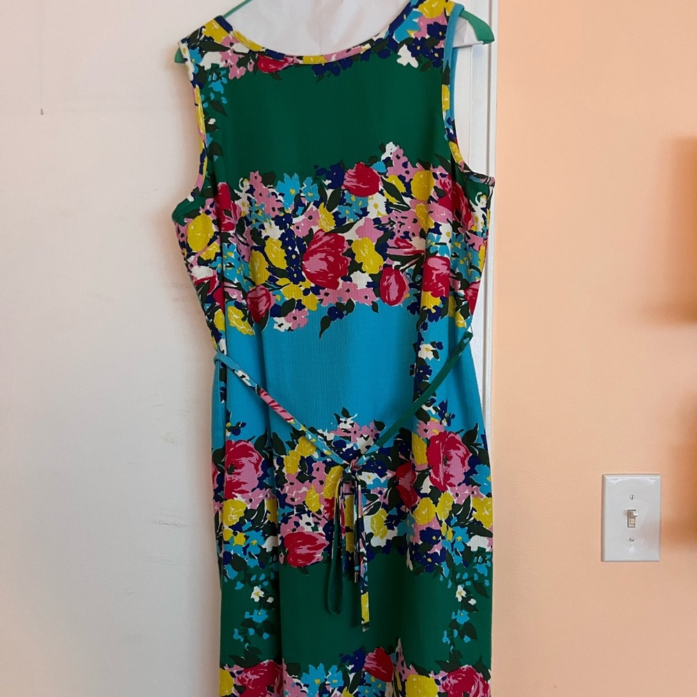 Talbots floral dress